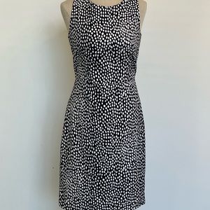 J.Crew dot print sheath dress